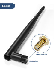 Whip Antenna for Cell Phone Booster, SMA male Connector