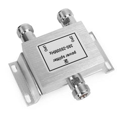 Répartiteur 2 voies pour amplificateur de téléphone portable, connecteur N-femelle, 50 ohms 